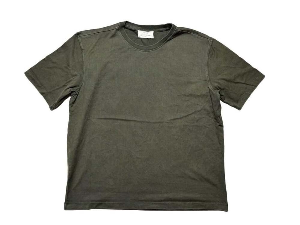 Zara Origins Olive Green Short Sleeve T-Shirt
